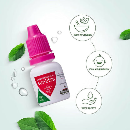Image 2 of Sreedhareeyam Ayurveda Sunetra Junior Herbal Eye Drop (Below 17 yrs of age)