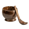 Image 1 of 350 ml for the product Thenga Coconut Shell Artisan Soup Bowl & Soup Spoon