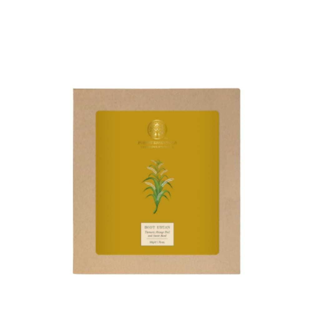 Image 1 of Forest Essentials Body Ubtan Turmeric, Orange Peel and Sweet Basil