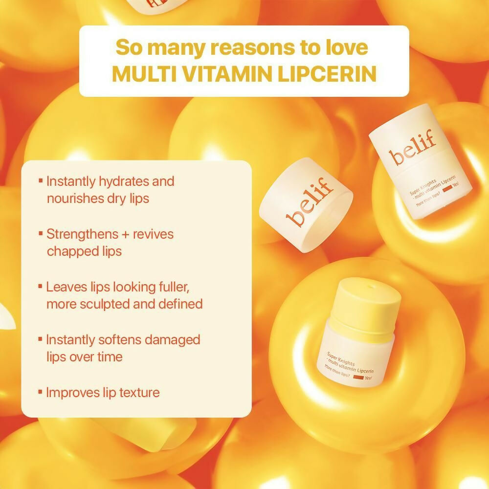 Image 5 of Belif Multi Vitamin Lipcerin, Glossy & Hydrating Lip Mask