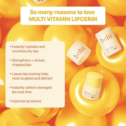 Image 5 of Belif Multi Vitamin Lipcerin, Glossy & Hydrating Lip Mask
