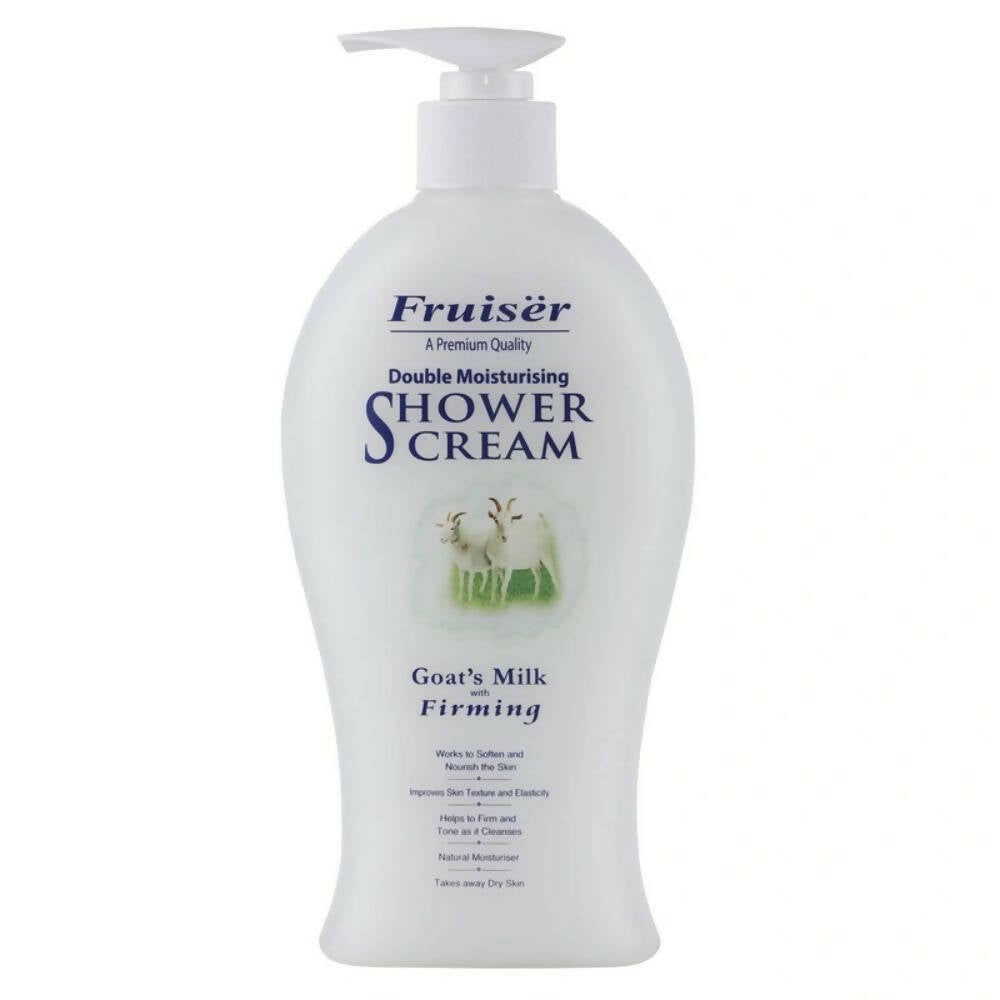 Image 1 of 450 ml / Pack of 1 for the product Fruiser Double Moisturizing Shower Cream Firming Goat's Milk