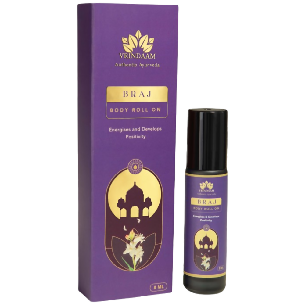 Image 1 of 8 ml for the product Vrinda Braj Aromatic Oil Roll On