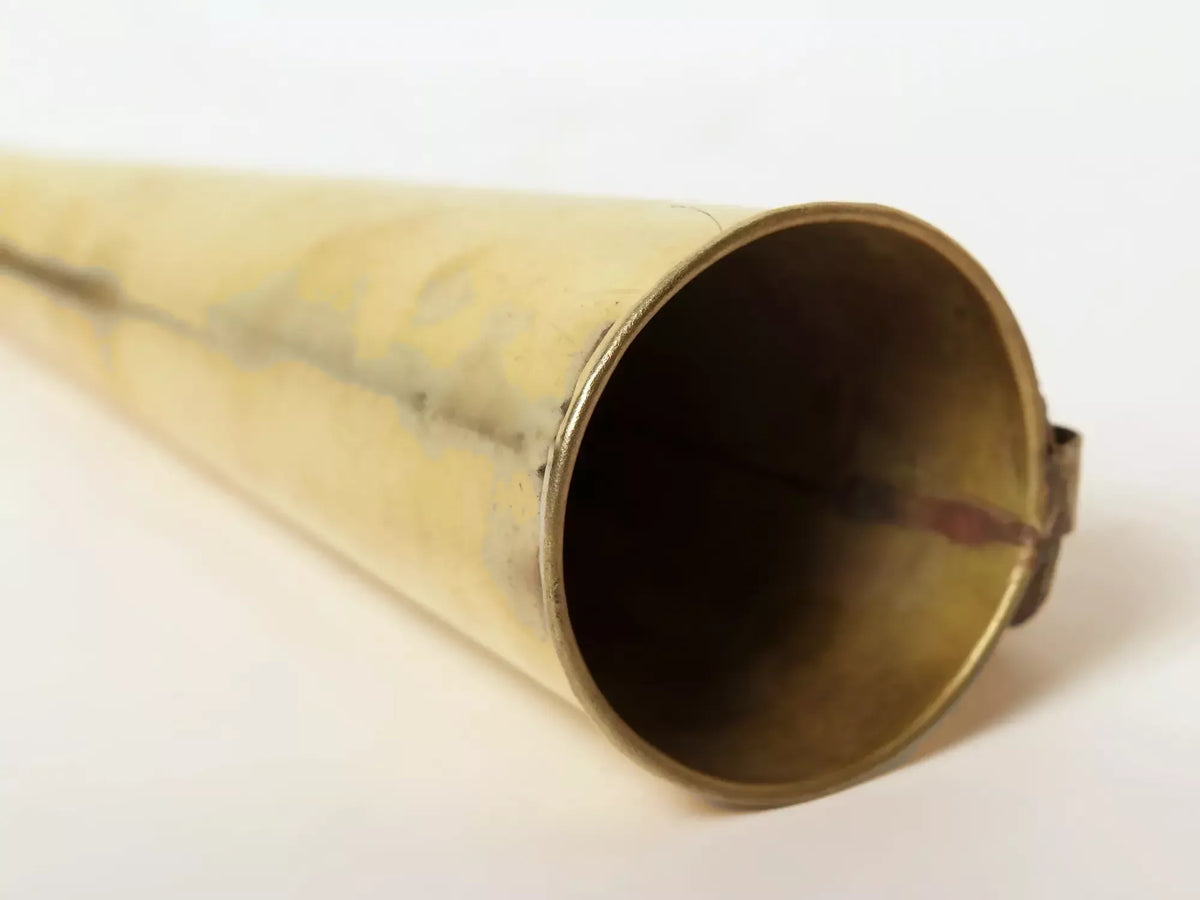 Image 3 of Ishwar Arts 10" Lord Nandi Horn for Shiva Lingam Abhisheka |Gaumukhi Shringi Brass Pot