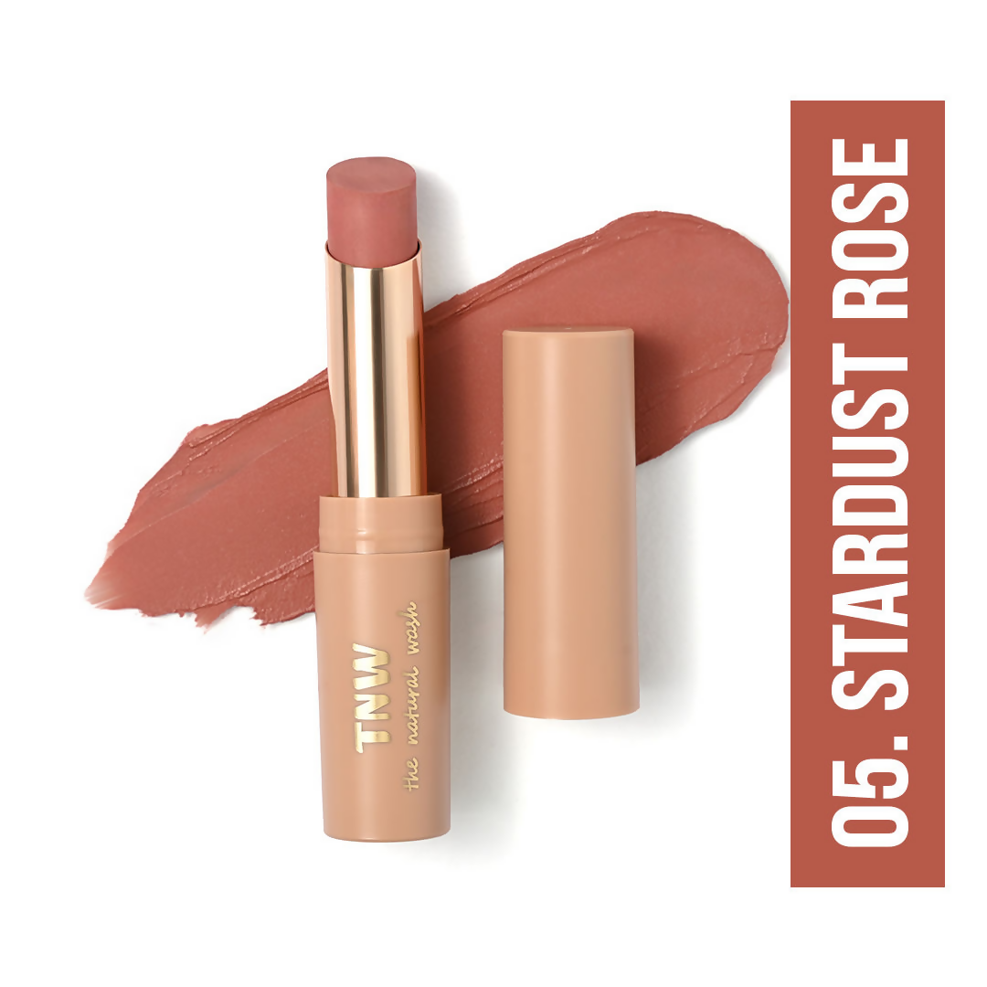 Image 2 of The Natural Wash Silky Matte Fusion Longstay Bullet Lipstick - Stardust Rose