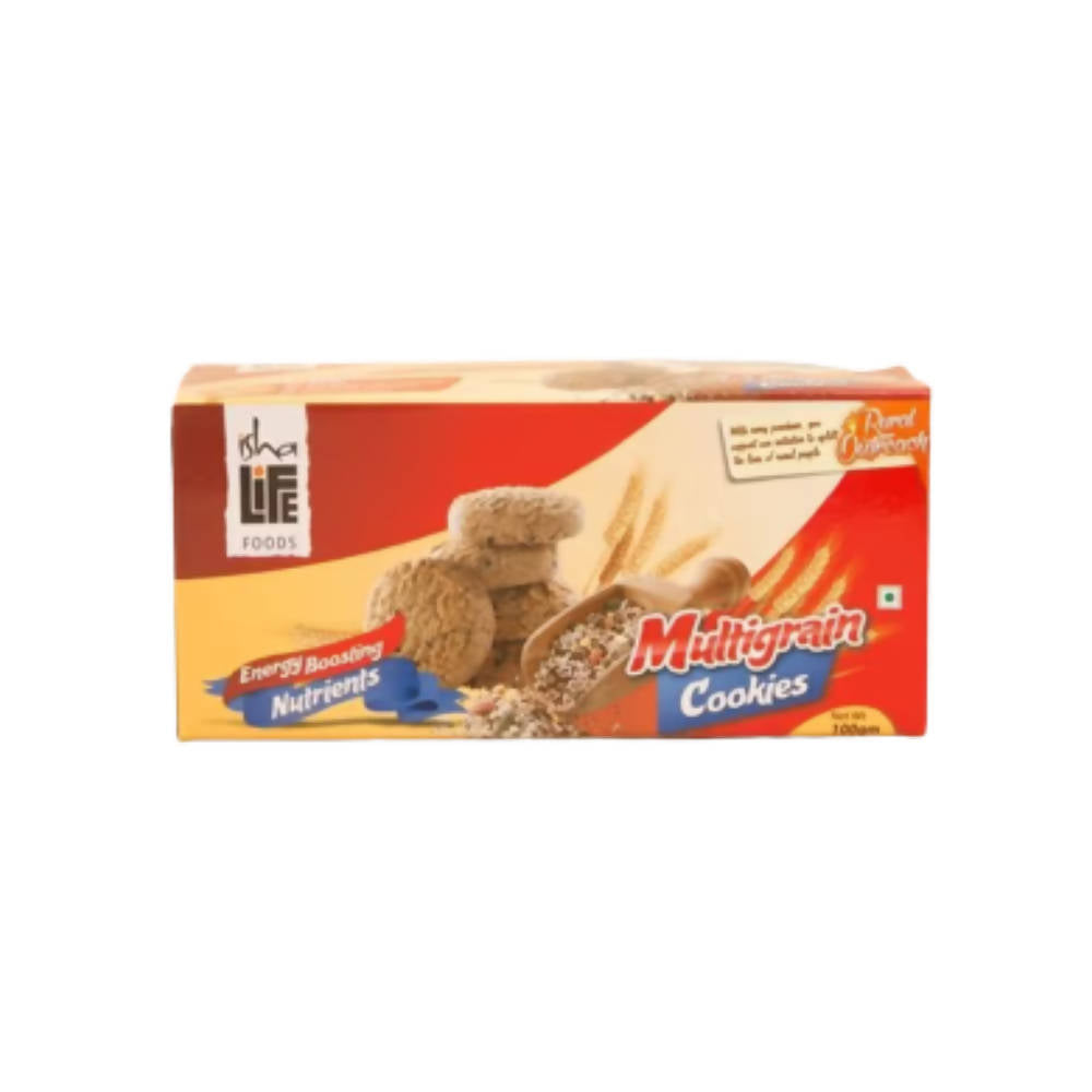 Image 1 of 100 gm for the product Isha Life Multigrain Cookies