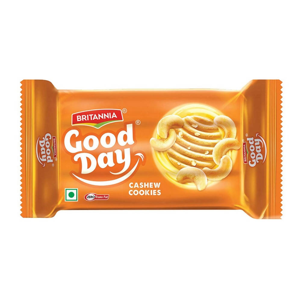 Image 1 of 200 gm / Pack of 1 for the product Britannia Good Day Cashew Cookies