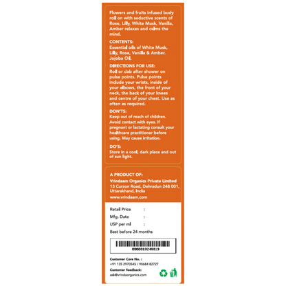Image 2 of Vrinda Awadh Aromatic Oil Roll On