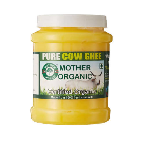 Image 1 of 500 ml / Pack of 1 for the product Mother Organic Pure Cow Ghee | Desi Cow Ghee | Premium and Organic Desi Ghee