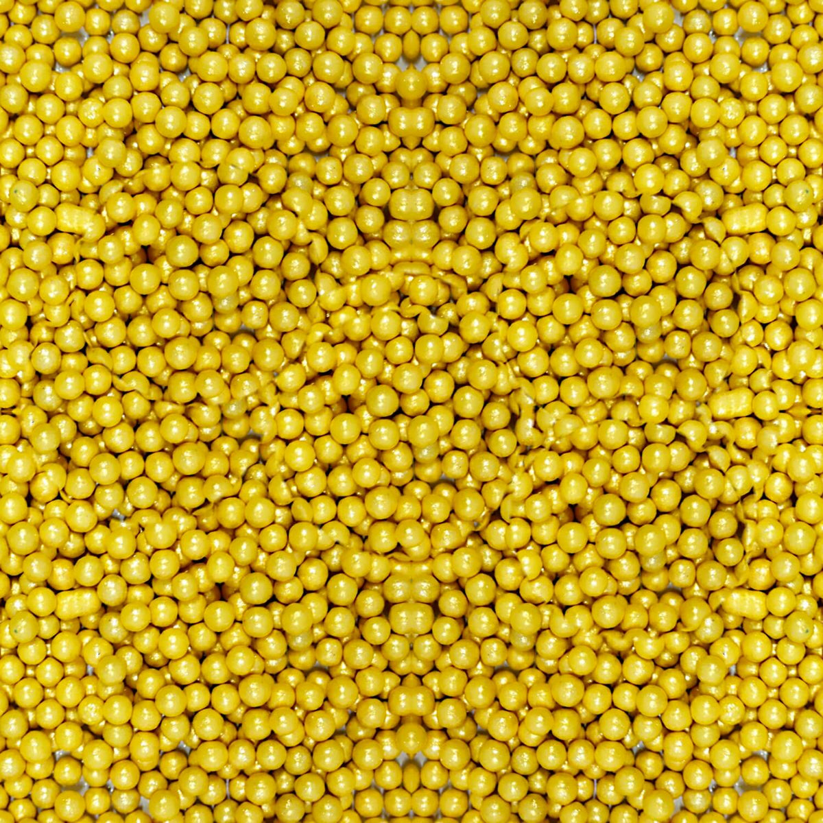 Image 2 of Confect Yellow Disco Balls Sprinkles 5 MM