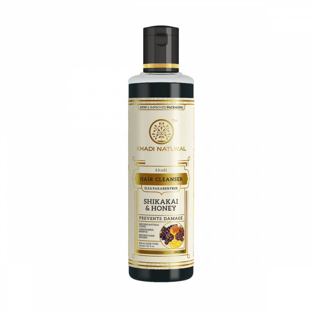 Image 1 of 210 ml for the product Khadi Natural Shikakai & Honey Hair Cleanser