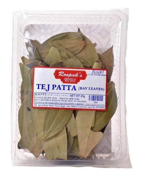 Image 1 of 25 gm for the product Roopak's Tej Patta (Bay Leaves)