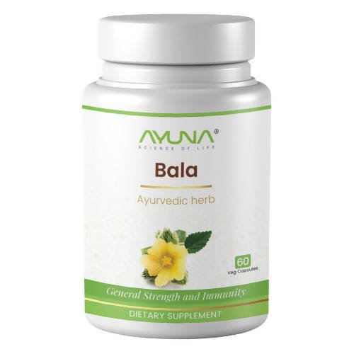 Image 1 of 60 Capsules for the product Ayuna Bala Veg Capsules