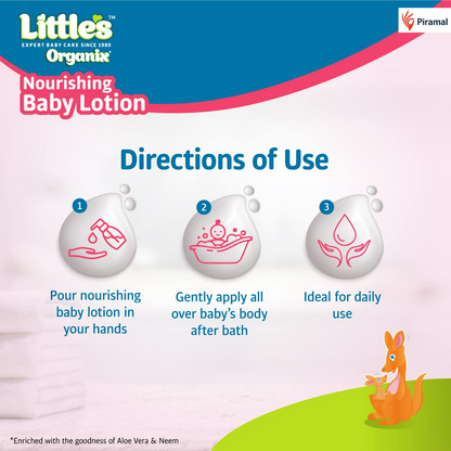 Image 3 of Little's Organix Nourishing Baby Lotion