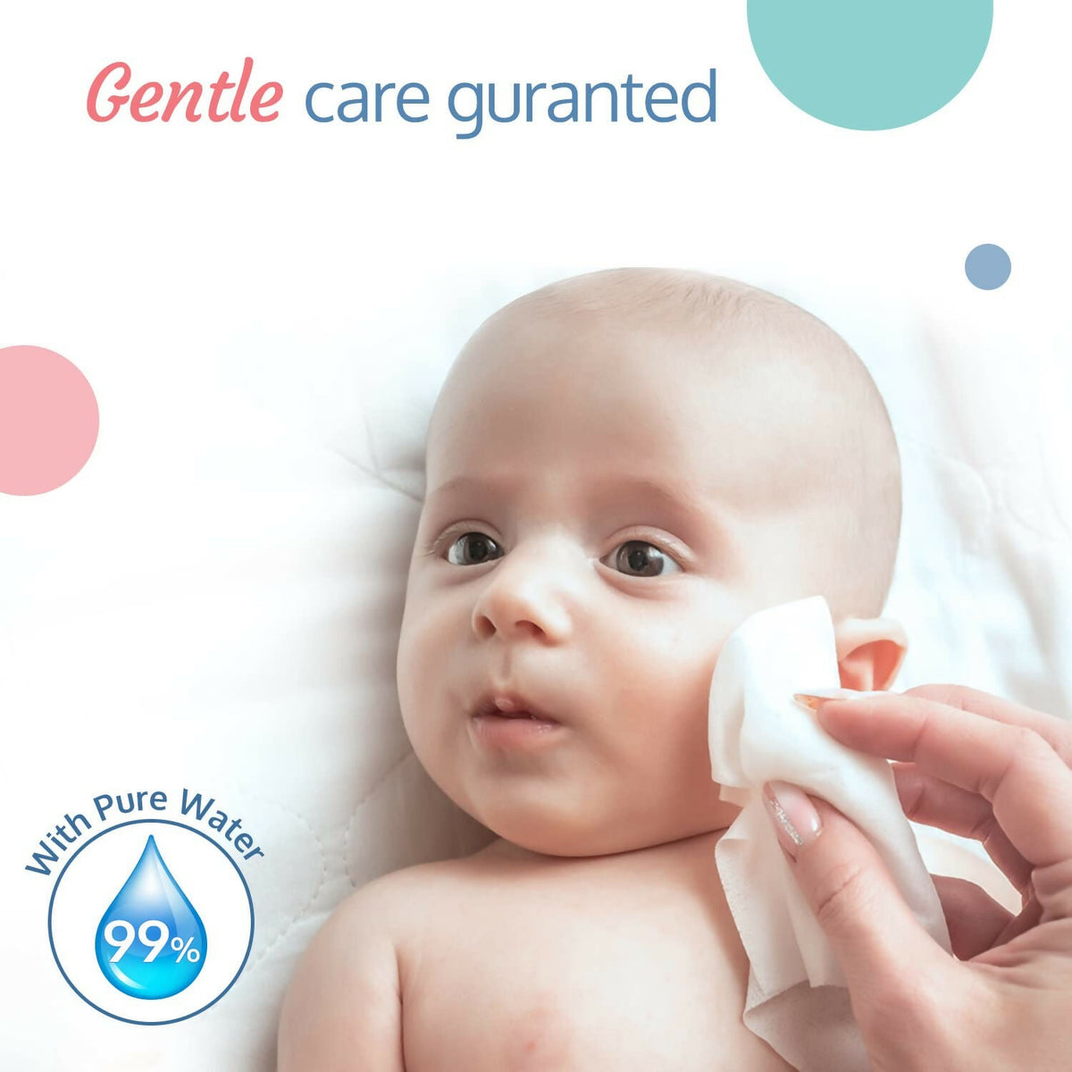 Image 2 of LuvLap Paraben Free 99% Pure Water Nourishing Baby Wipes, with Fliptop Lid