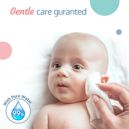 Image 2 of LuvLap Paraben Free 99% Pure Water Nourishing Baby Wipes, with Fliptop Lid