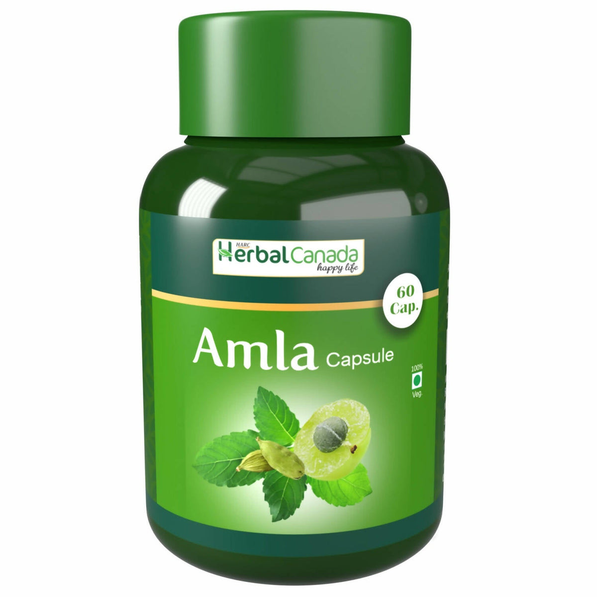 Image 1 of 60 caps for the product Herbal Canada Amla Capsules