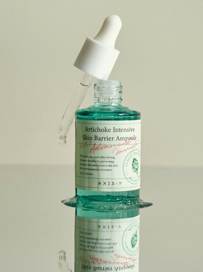 Image 4 of AXIS-Y Artichoke Intensive Skin Barrier Ampoule, Soothing Skin Serum, Korean Skincare