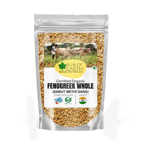 Image 1 of 200 gm for the product Bliss of Earth Fenugreek Whole