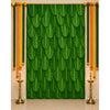 Image 1 of Default Title for the product Sri Yagnaa Decoration M 10 – Banana Leaf Pooja Backdrop Cloth 5 x 8 Ft
