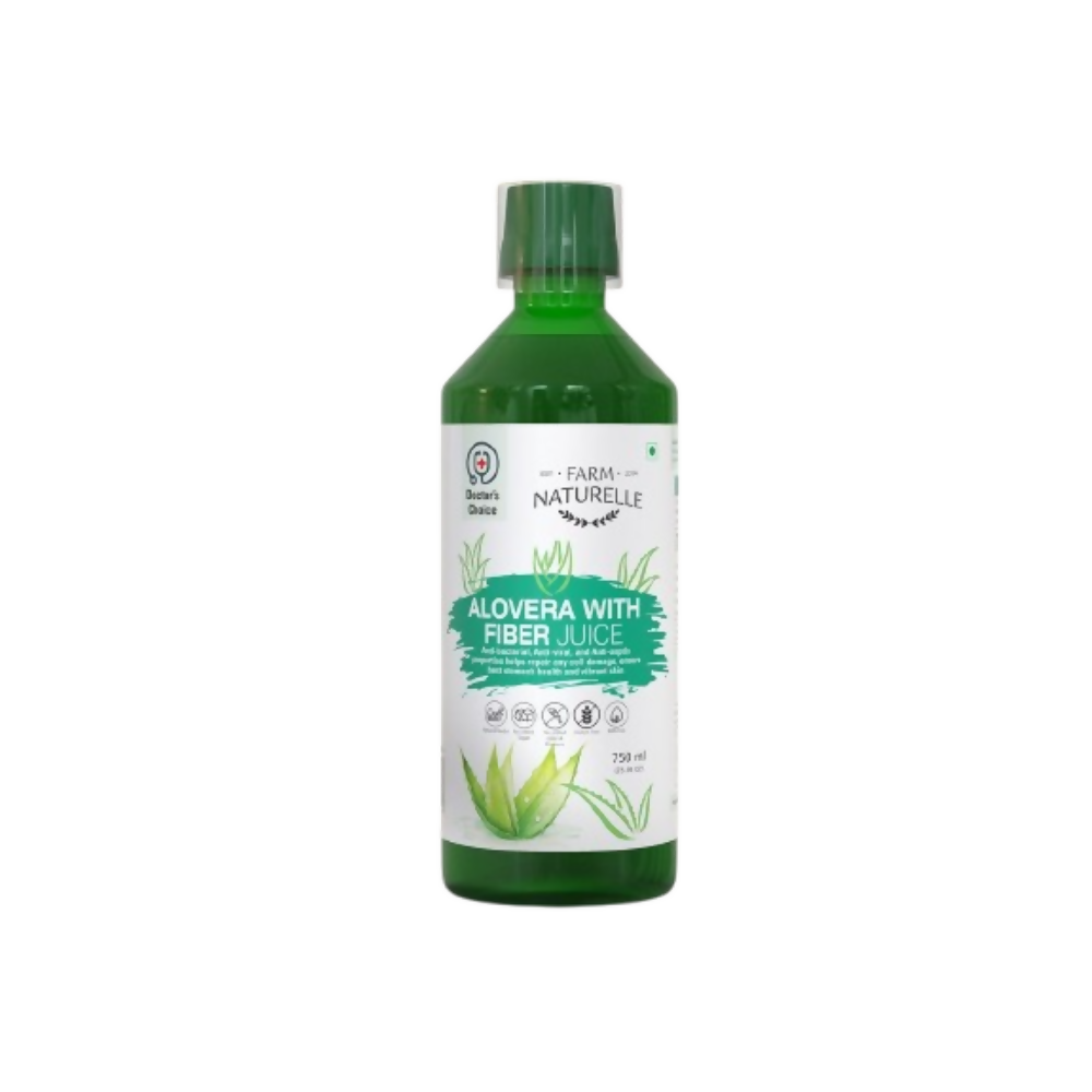 Image 1 of Farm Naturelle Aloe Vera Juice - Revitalize Hair, Skin, and Digestive Health