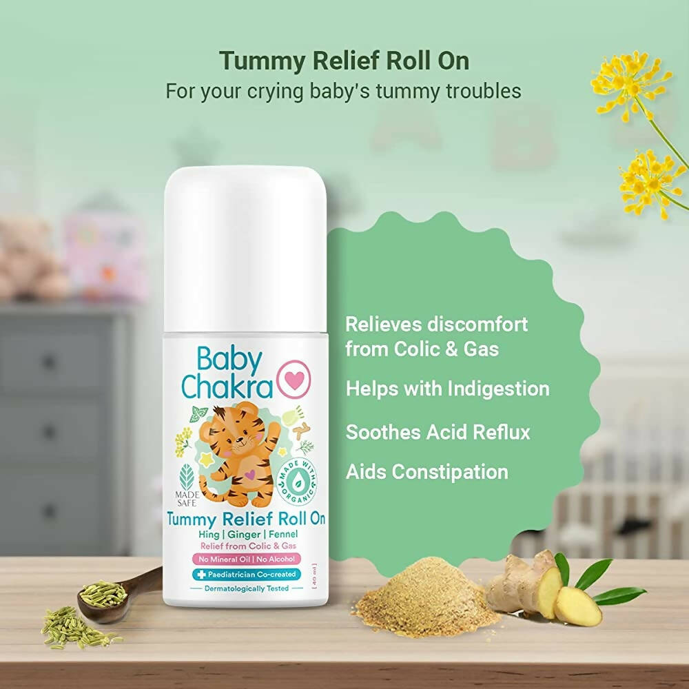 Image 7 of BabyChakra Tummy Relief Roll On & After Bite Roll on Combo