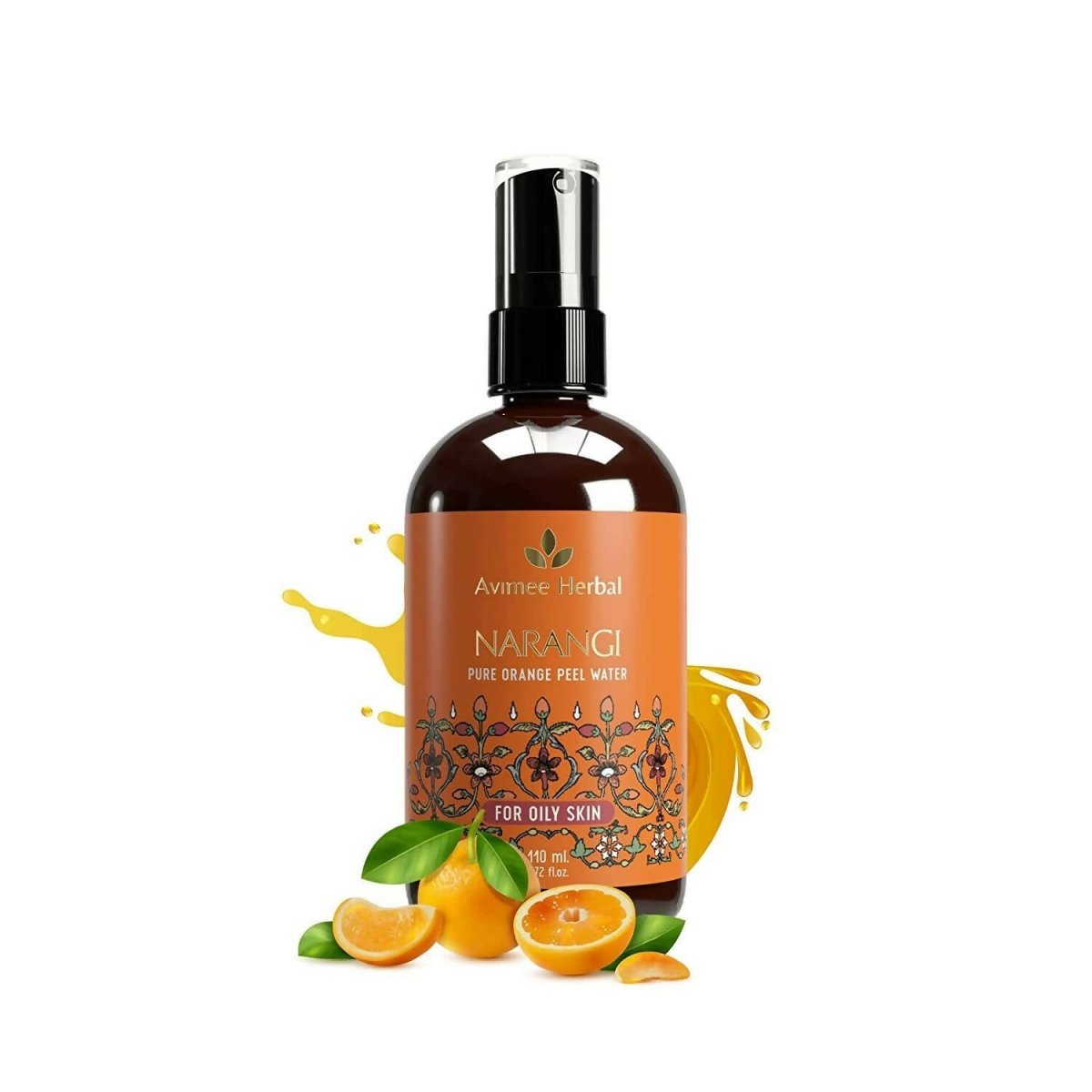 Image 1 of Avimee Herbal Narangi Pure Orange Peel Water For Oily Skin