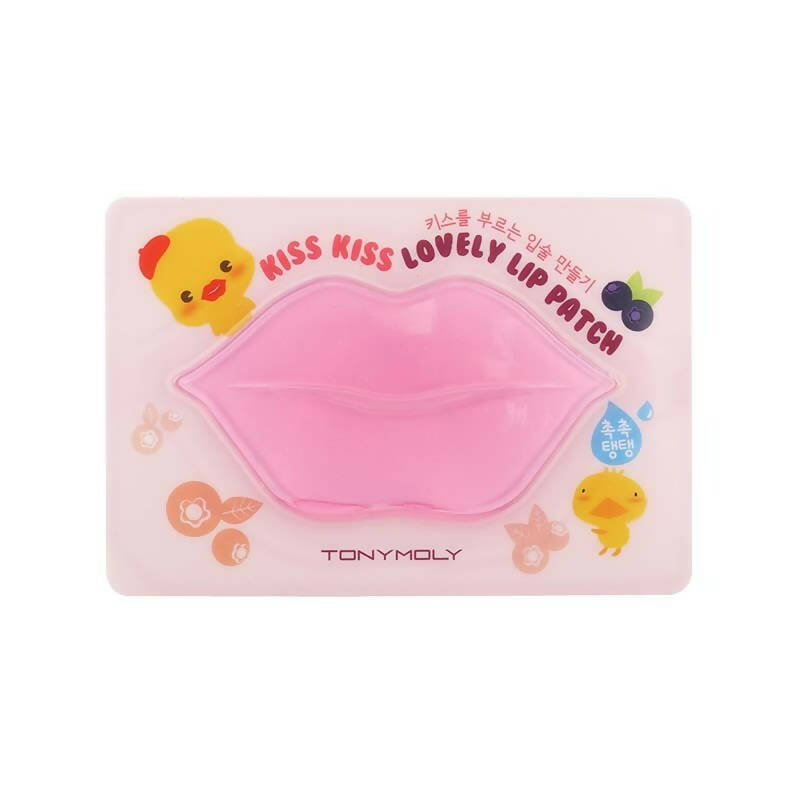 Image 1 of 10 gm / Pack of 1 for the product Tonymoly Hydrating Kiss Kiss Lovely Lip Patch - Korean Skincare