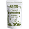 Image 1 of 280 gm for the product By Grandma Veggies & Nuts – Sprouted Cereal Green Gram, Almond, Ragi and Dalia