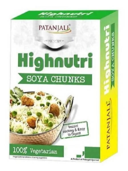 Image 1 of 200 gm / Pack of 1 for the product Patanjali Highnutri Soya Chunks