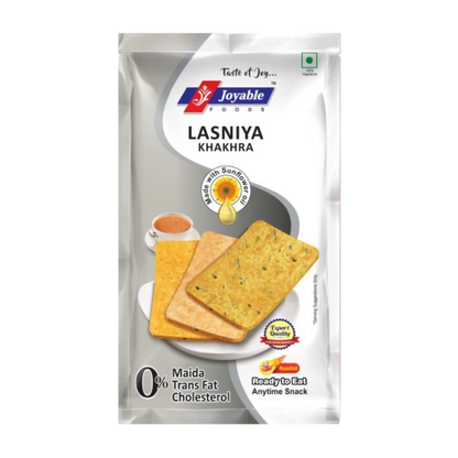 Image 1 of 40 gm for the product Joyable lasaniya Mini Khakhra