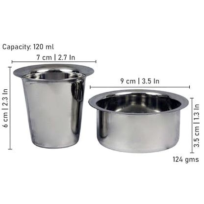 Image 22 of Spillbox Stainless Steel Coffee Cup and Dabra Set