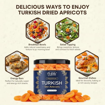 Image 5 of Lila Dry Fruits Turkish Apricots - 500 Grams