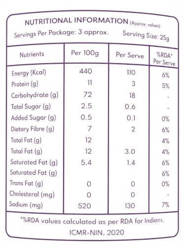 Image 3 of ROOTIVAFIT Quinoa Puffs Cream & Onion Flavour, 80 g, Pack of 2