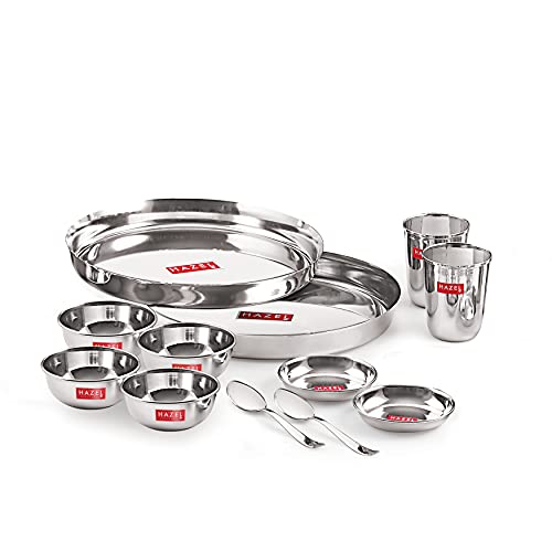 Image 4 of 12 / Plain for the product HAZEL Stainless Steel Dinner Set