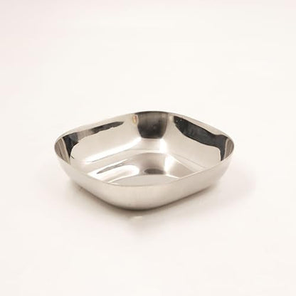 Image 21 of Spillbox Stainless Steel Halwa Plates
