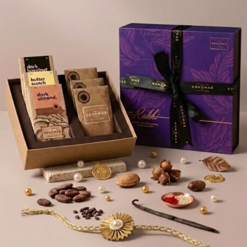 Image 1 of Default Title for the product KOKOMAE Raksha Bandhan Luxury Chocolate Gift Hamper