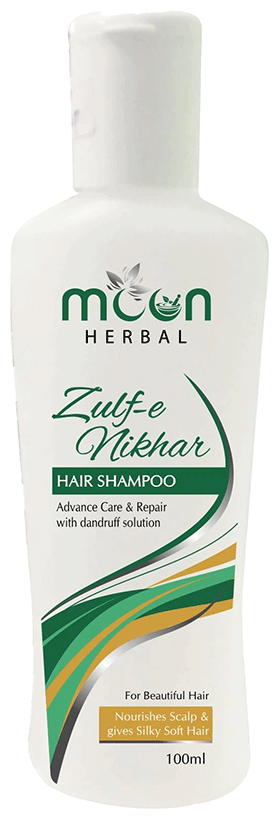Image 1 of 100 ml / Pack of 1 for the product Moon Herbal Zulf-e-Nikhar Hair Shampoo