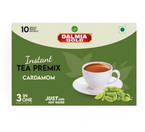 Image 2 of Dalmia Gold Instant Tea Premix Elaichi Flavour 14g x 10 Sachets