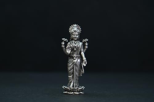 Image 2 of Dista Silvers Antique Laxmi Small Standing 37.09G