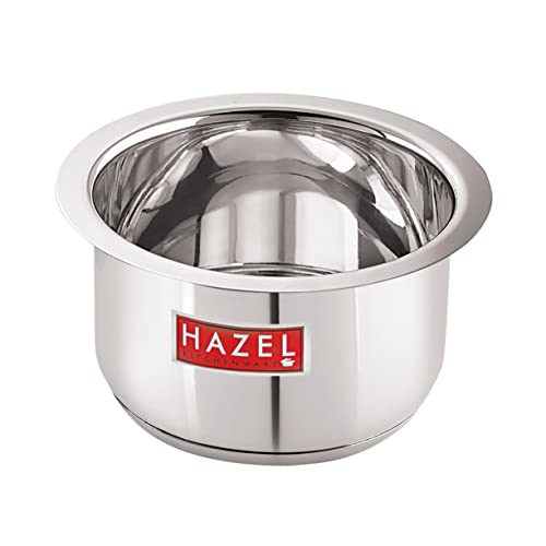 Image 1 of 1 / 1.1 Litres for the product HAZEL Stainless Steel Tope Patila Cookware