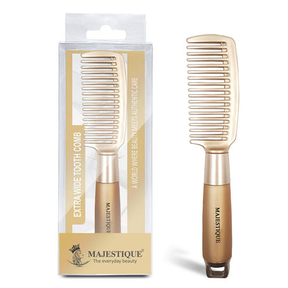 Image 1 of 1 pc for the product Majestique Golden Series 8inch Detangler Comb - For All Hair Types