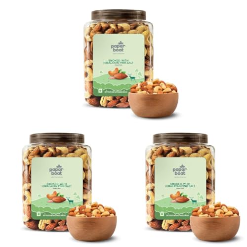 Image 3 of 1 kg (Pack of 3) for the product Paper Boat Premium Smoked and Roasted Nuts