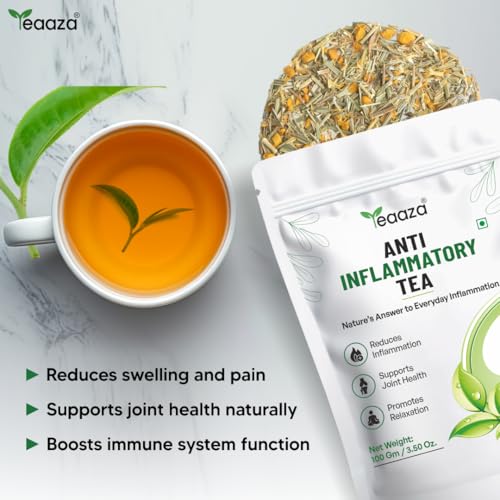 Image 3 of Teaaza Organic Anti Inflammatory Tea -100 Grams Loose Tea