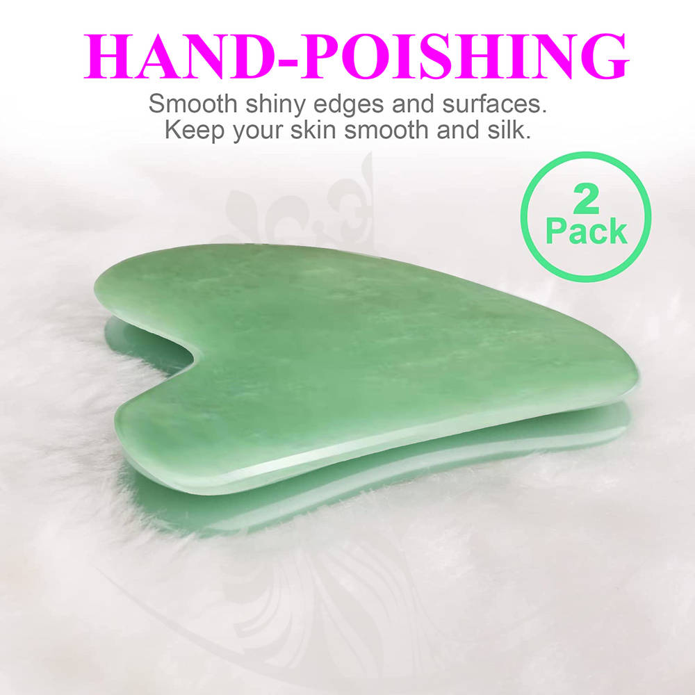 Image 4 of Majestique 2Pcs Gua Sha Facial Tools