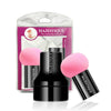 Image 1 of 1 pc for the product Majestique Mushroom Head Sponge With Handle Case, Powder Puff For Dual-Use Dry & Wet- Color May Vary