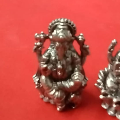 Image 2 of Dista Silvers Ganesh Antique Idol 6g
