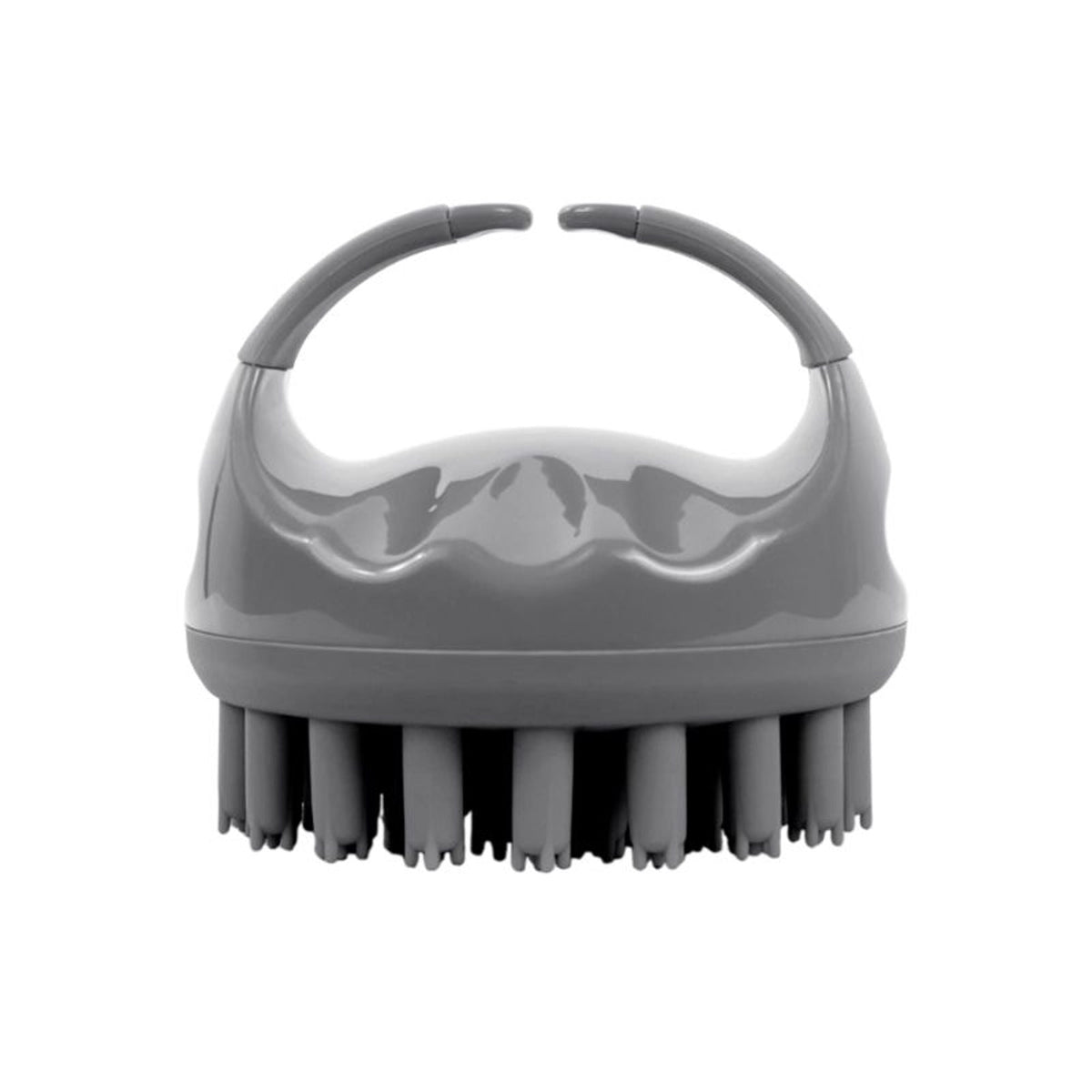 Image 3 of Scalppie Pro Silicon Hair Scalp Massager & Shampoo Brush Scrub - Hair Growth & Anti Dandruff - Grey