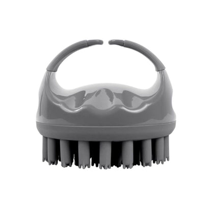 Image 3 of Scalppie Pro Silicon Hair Scalp Massager & Shampoo Brush Scrub - Hair Growth & Anti Dandruff - Grey