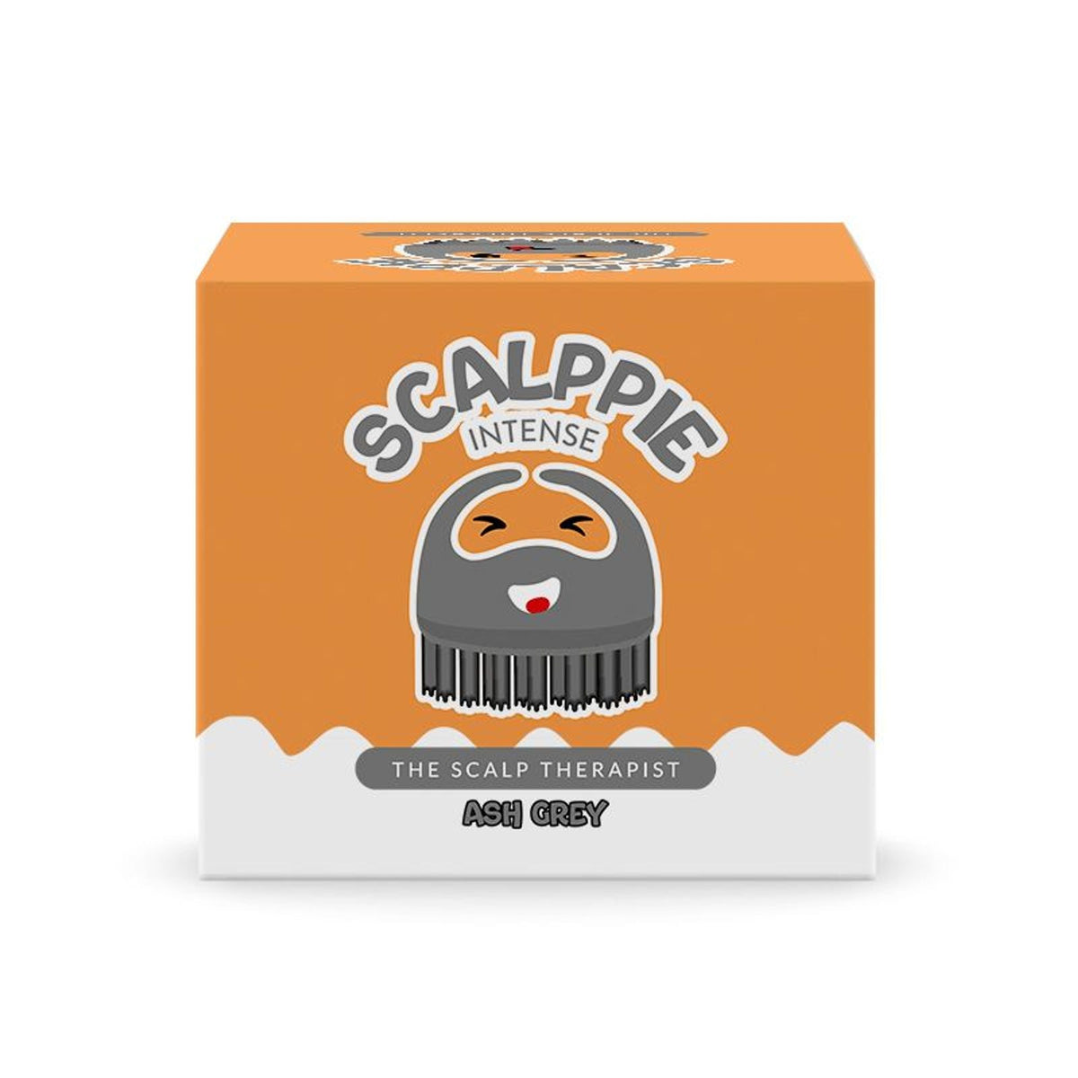 Image 4 of Scalppie Pro Silicon Hair Scalp Massager & Shampoo Brush Scrub - Hair Growth & Anti Dandruff - Grey
